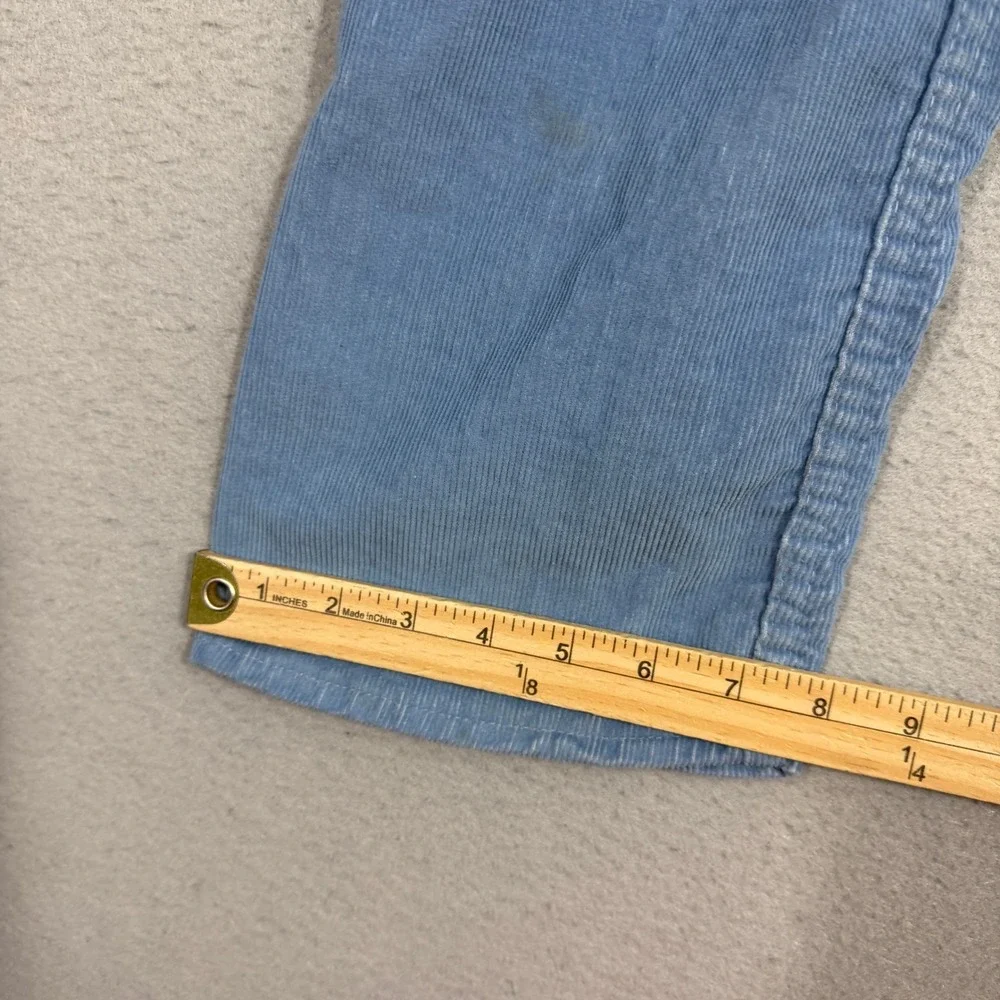 Vintage Levis Corduroy Pants Teen 28x34 USA Made 70s High Waist Flare Bootcut